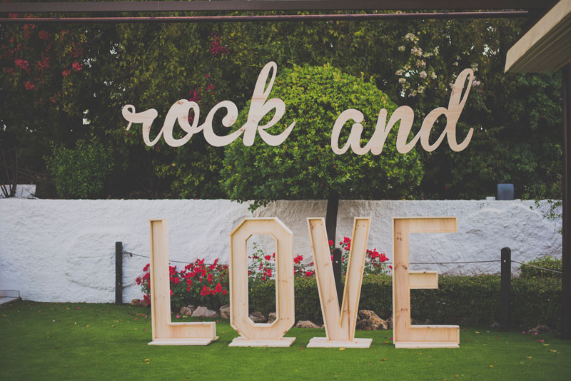 Decoracion bodas Rock and Love